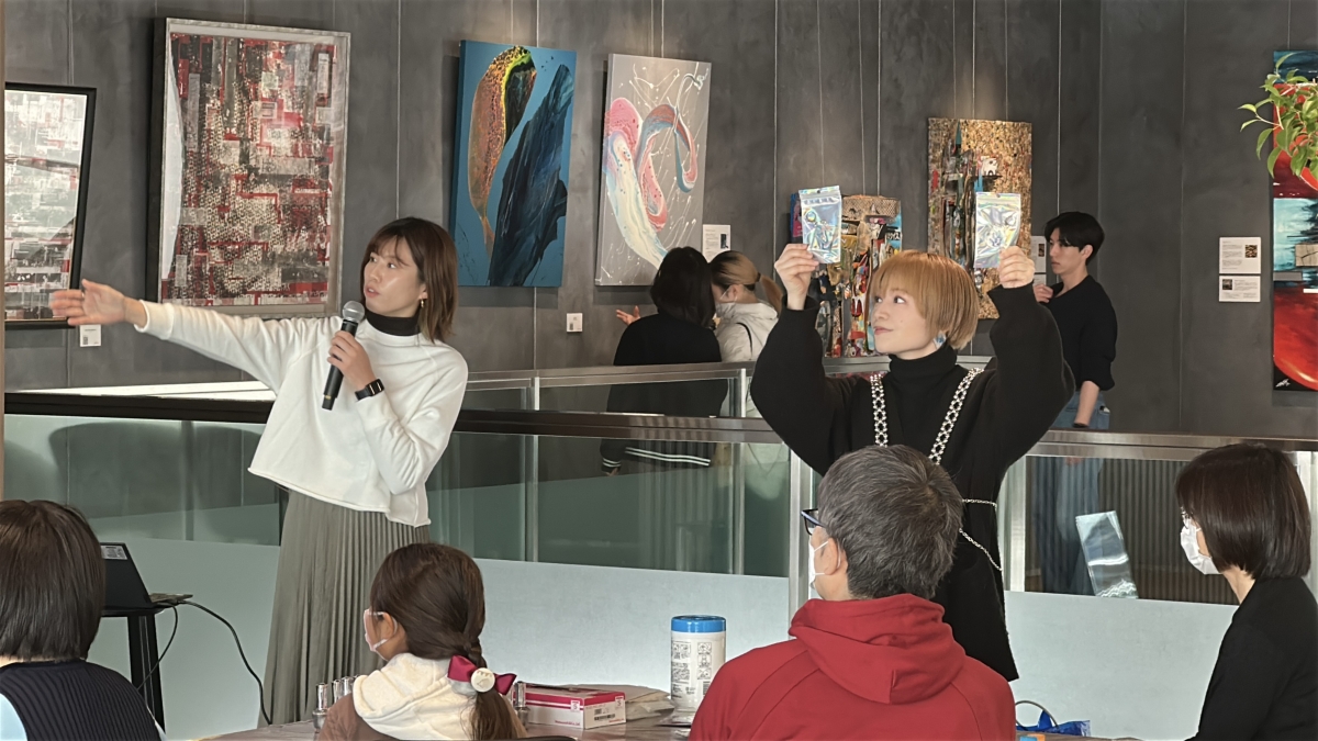 MAZDA TRANS AOYAMA ×ACTA+ アートワークショップイベントを開催。高い満足度評価をいただきましたイメージ